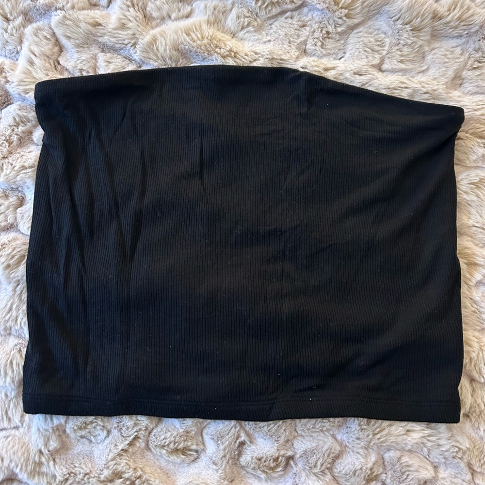 American Eagle Ribbed Strapless Top
